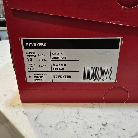 New Balance Fresh Foam X RCVRY Size 10 Tamarind with Black Blue Yeezy Comfort - Picture 8 of 11